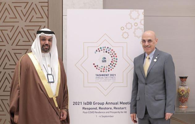 معالي وزير المالية والاقتصاد الوطني يلتقي برئيس البنك الإسلامي للتنمية 
